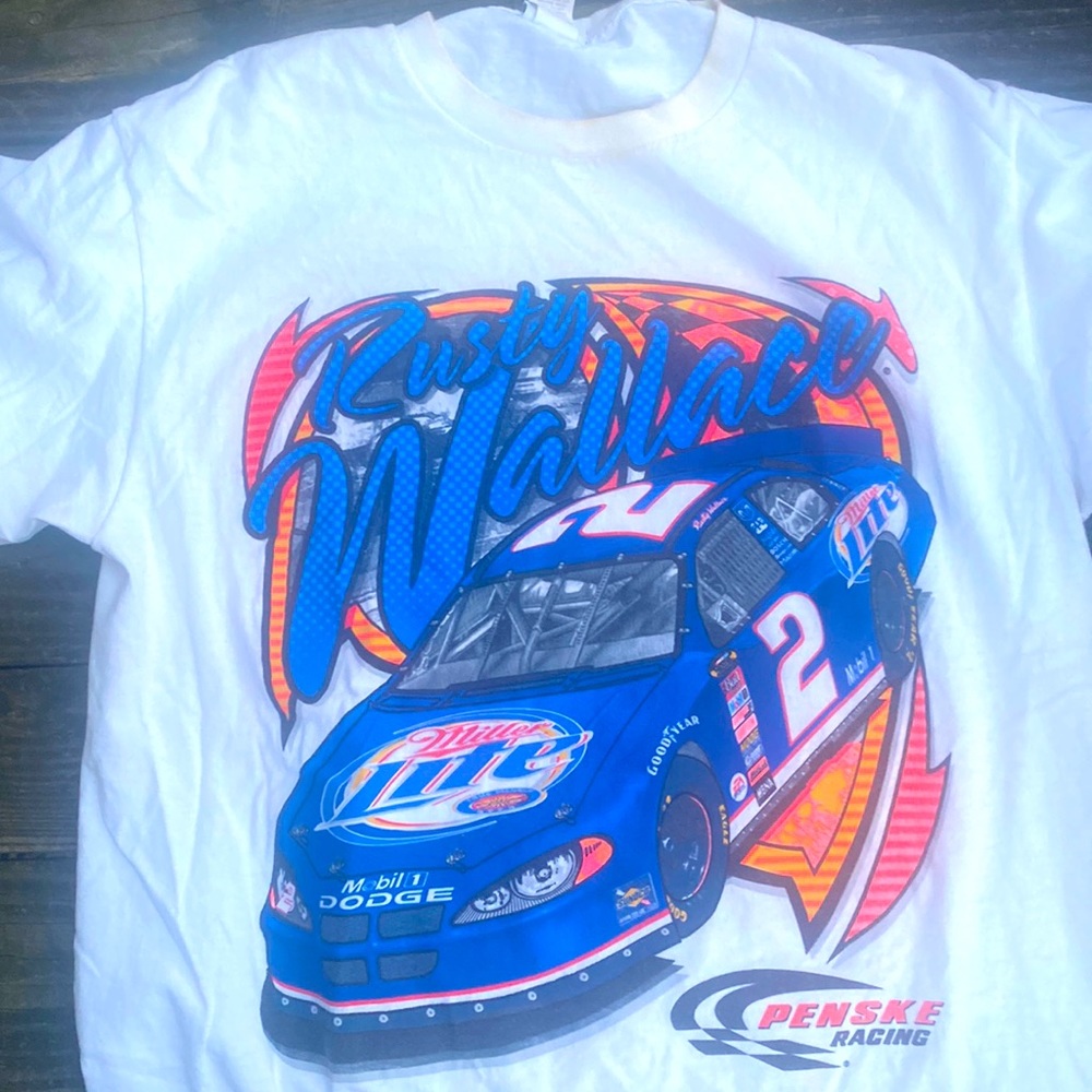 Vintage Rusty Wallace tee..